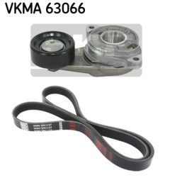 SKF VKMA 63066 — Комплект поликлинового ремня с роликами