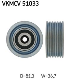 SKF VKMCV 51033 — Rolă ghidaj curea transmisie
