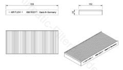 Airmatic IF0635 — Салонный фильтр