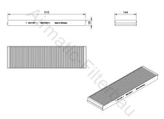 Airmatic IF1587B — Салонный фильтр