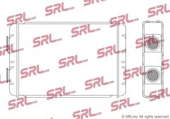 SRLine 1411N8-1 — Radiator încălzire habitaclu