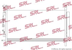 SRLine 2525K8C1S — Радиатор кондиционера