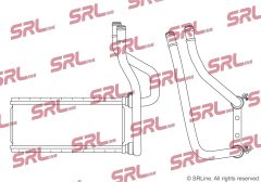 SRLine 52B1N8-1 — Радиатор печки
