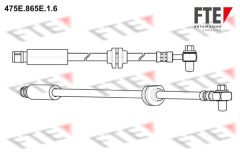 FTE 9240850 — Furtun de frână
