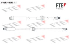 FTE 9240724 — Тормозной шланг