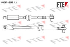 FTE 9240726 — Furtun de frână