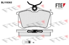 FTE 9010051 — Plăcuțe de frână disc
