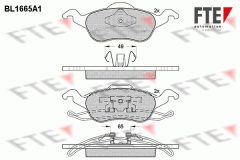 FTE 9010277 — Колодки тормозные дисковые