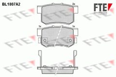 FTE 9010383 — Колодки тормозные дисковые