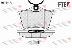 FTE 9010501 — Plăcuțe de frână disc