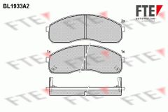 FTE 9010523 — Колодки тормозные дисковые