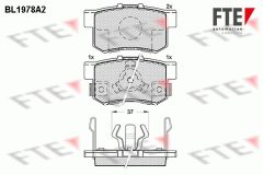 FTE 9010568 — Колодки тормозные дисковые