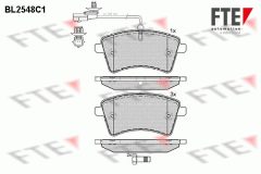 FTE 9010801 — Колодки тормозные дисковые