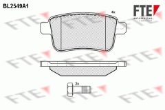 FTE 9010802 — Колодки тормозные дисковые