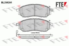 FTE 9010813 — Plăcuțe de frână disc