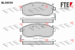 FTE 9010819 — Колодки тормозные дисковые