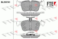 FTE 9011015 — Plăcuțe de frână disc