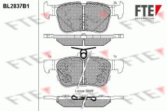 FTE 9011016 — Plăcuțe de frână disc