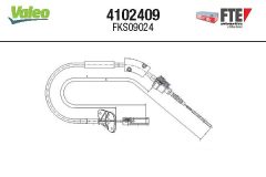 FTE 4102409 — Cablu de ambreiaj