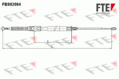 FTE 9250084 — Трос ручного тормоза