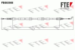FTE 9250088 — Трос ручного тормоза
