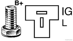 HERTH+BUSS JAKOPARTS J5116018 — Alternator