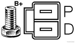 HERTH+BUSS JAKOPARTS J5113055 — Alternator