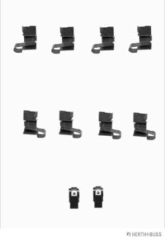 HERTH+BUSS JAKOPARTS J3668008 — Комплектующие дисковых колодок