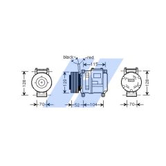 HIGHWAY AUTOMOTIVE 45119002 — Компрессор кондиционера
