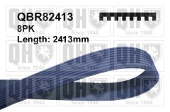 QUINTON HAZELL QBR82413 — Curea transmisie cu caneluri