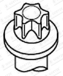 GOETZE 22-01328B — Set șuruburi chiulasă