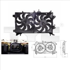 TYC 809-0001 — Ventilator radiator motor