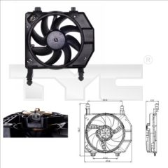 TYC 810-0029 — Ventilator radiator motor
