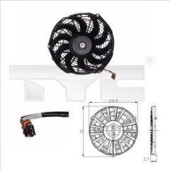 TYC 825-0005 — Ventilator radiator motor