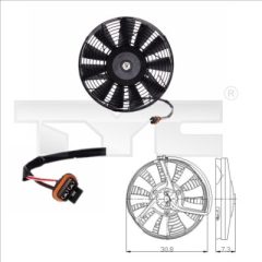 TYC 825-0006 — Ventilator radiator motor