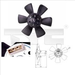 TYC 837-0008 — Ventilator radiator motor
