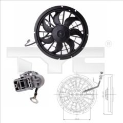 TYC 838-0001 — Ventilator radiator motor