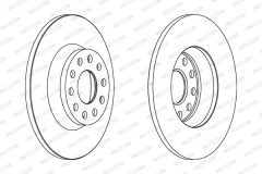FERODO DDF1306C — Disc de frână