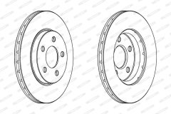 FERODO DDF1376 — Disc de frână