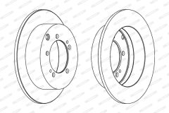 FERODO DDF1410 — Disc de frână