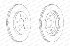 FERODO DDF2247C — Тормозной диск