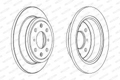 FERODO DDF468 — Disc de frână