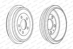 FERODO FDR329253 — Tambur de frână