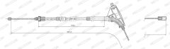 FERODO FHB432415 — Cablu frână de mână