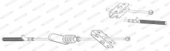 FERODO FHB432800 — Трос ручного тормоза