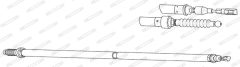 FERODO FHB432938 — Трос ручного тормоза
