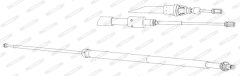 FERODO FHB432963 — Cablu frână de mână