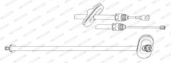 FERODO FHB433085 — Трос ручного тормоза