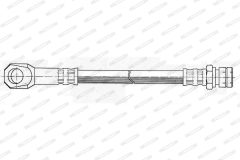 FERODO FHY2061 — Furtun de frână
