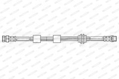 FERODO FHY2206 — Furtun de frână